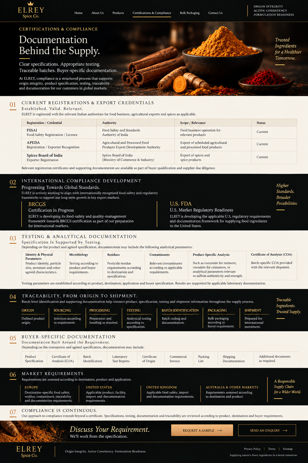 Certifications & Compliance