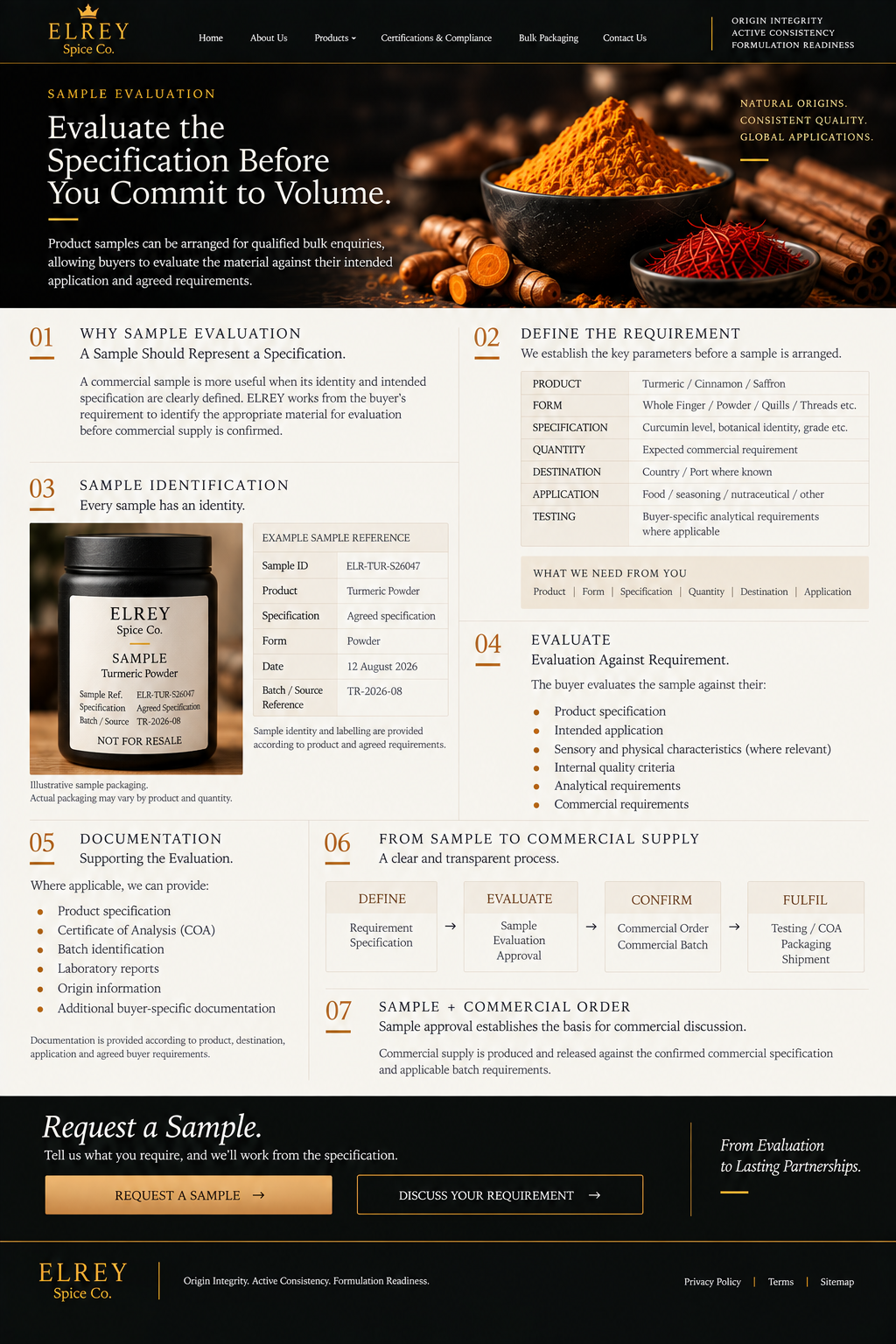 Sample Evaluation